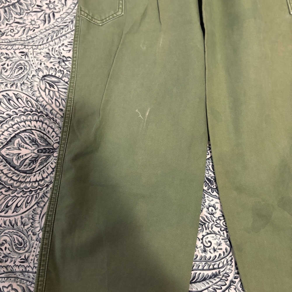 BDG Olive Green Straight Leg Pants